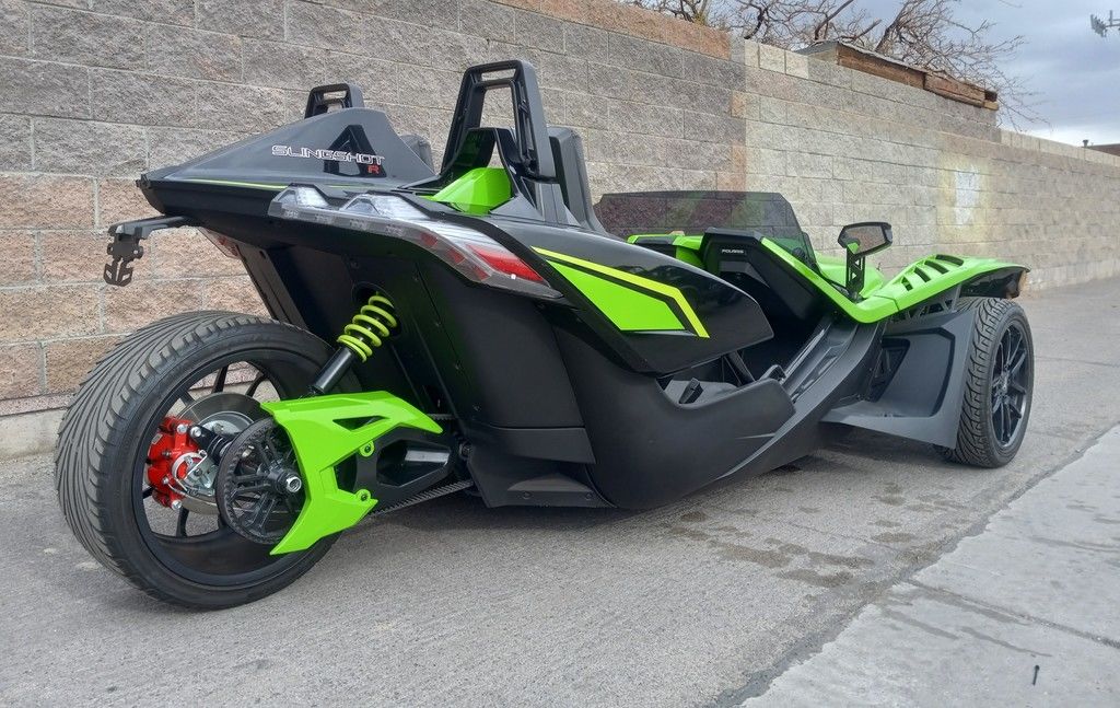 2022 POLARIS SLINGSHOT SLINGSHOT R LIQUID LIME FADE (MANUAL) For Sale